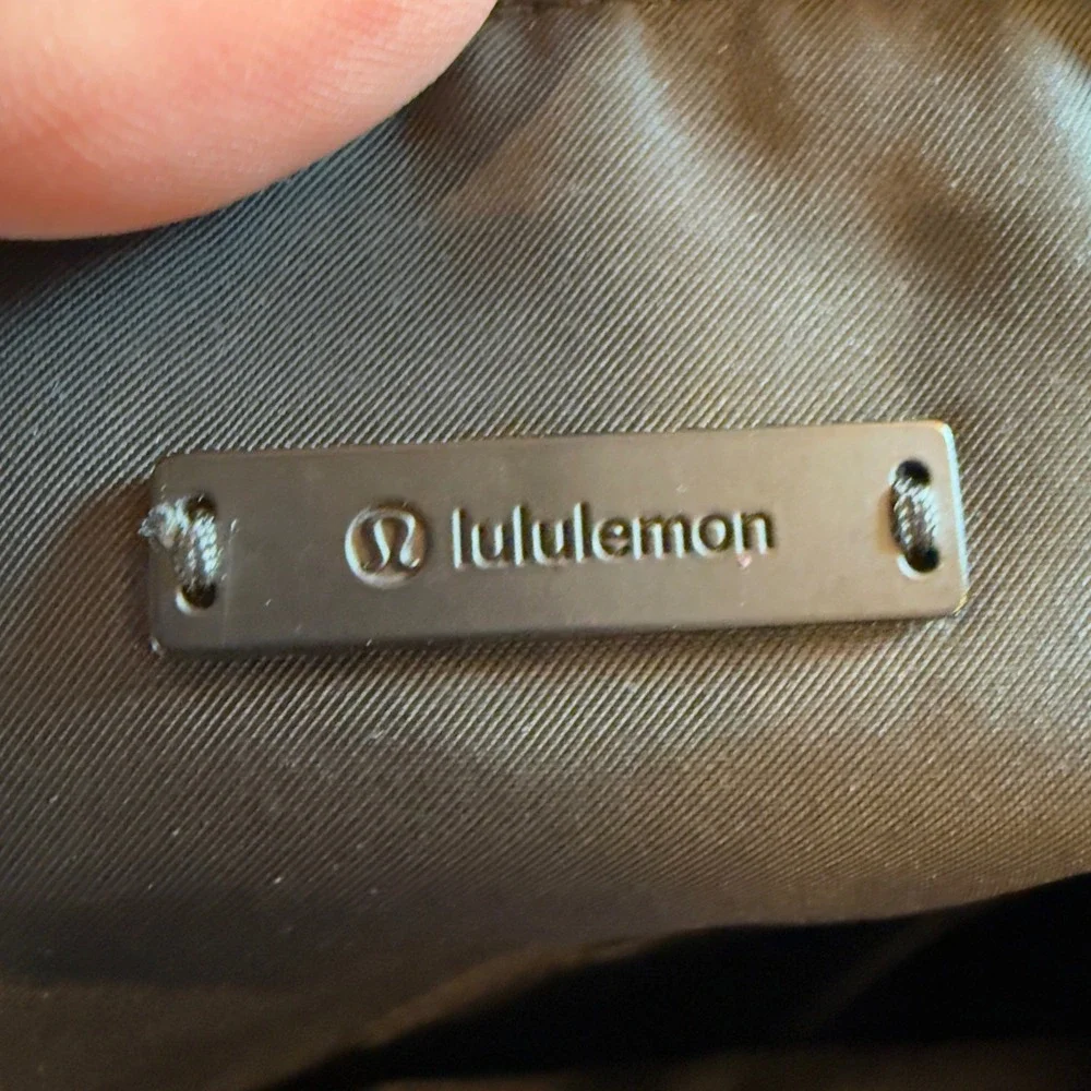 Lululemon All Night Festival Bag‎ Black Crossbody Messenger Nylon OS/TU